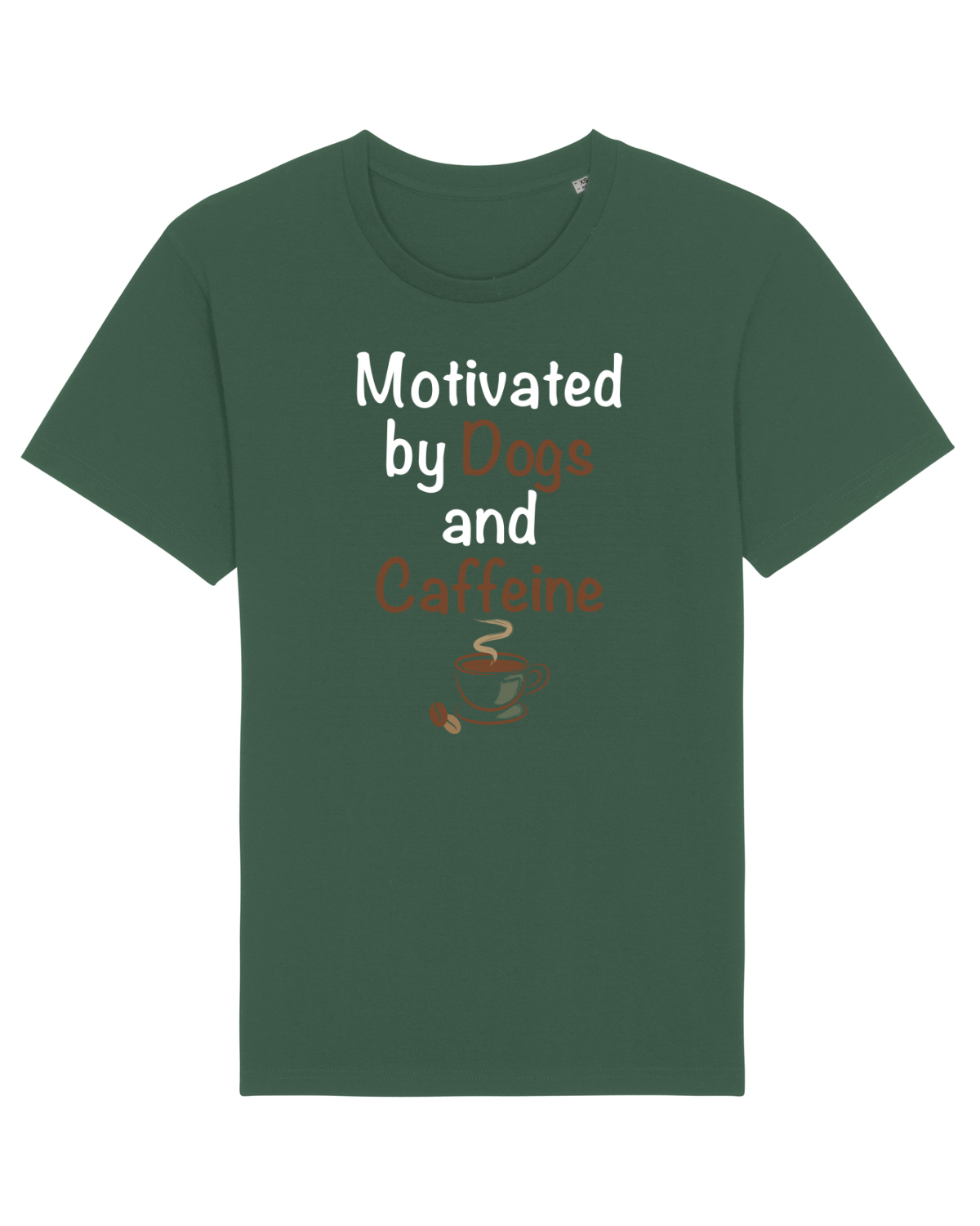 Tricou mânecă scurtă Unisex Rocker Bottle Green