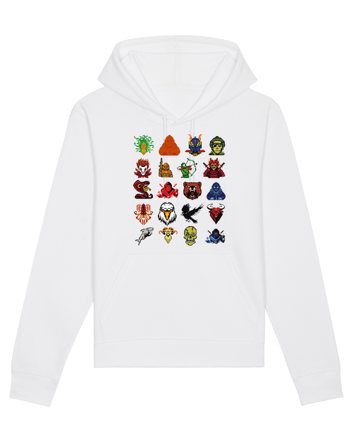 Hanorac Unisex Drummer White
