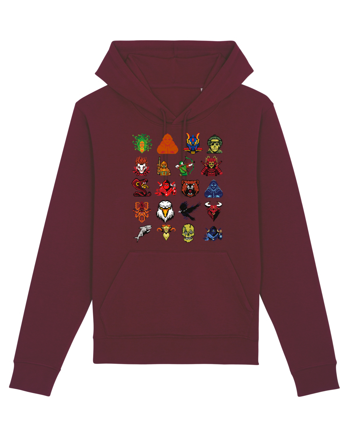 Hanorac Unisex Drummer Burgundy