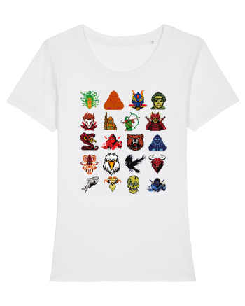 NFT Pixel Art White