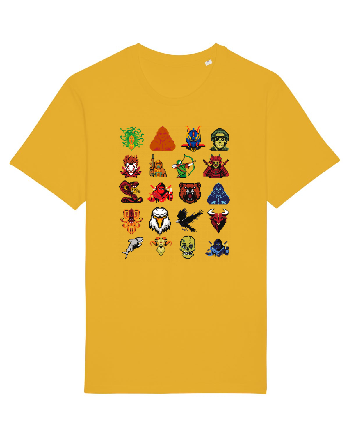 Tricou mânecă scurtă Unisex Rocker Spectra Yellow