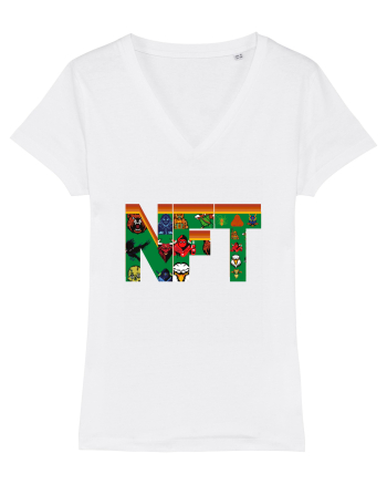 NFT Pixel Art White