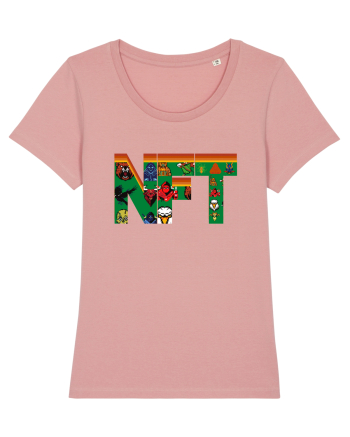 NFT Pixel Art Canyon Pink