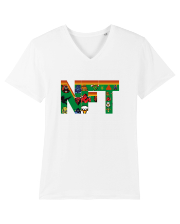 NFT Pixel Art White