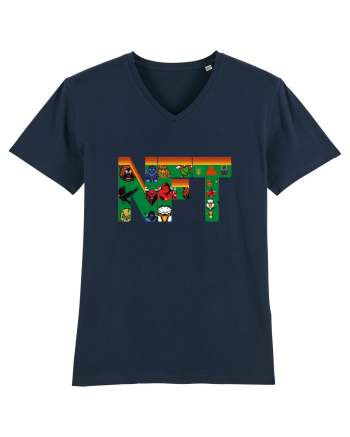 NFT Pixel Art French Navy