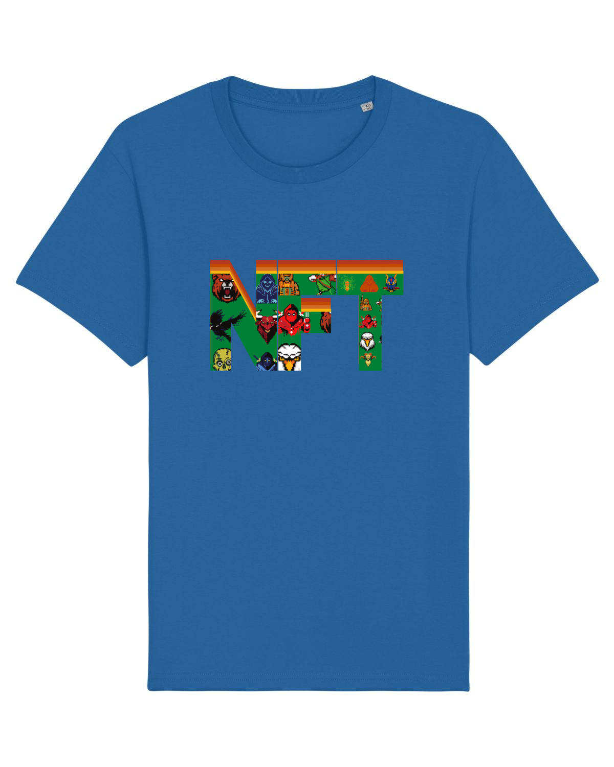 Tricou mânecă scurtă Unisex Rocker Royal Blue