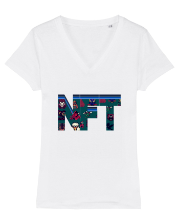NFT Pixel Art White