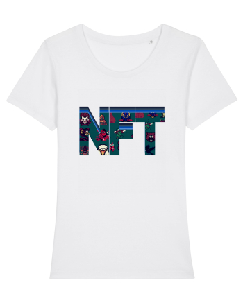 NFT Pixel Art White