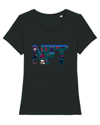 NFT Pixel Art Black