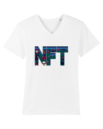 NFT Pixel Art White