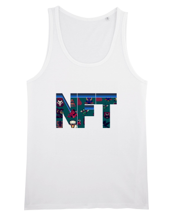NFT Pixel Art White