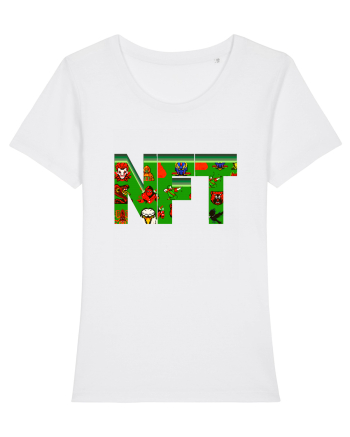 NFT Pixel Art White