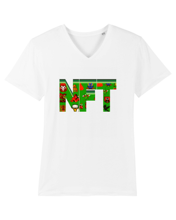 NFT Pixel Art White
