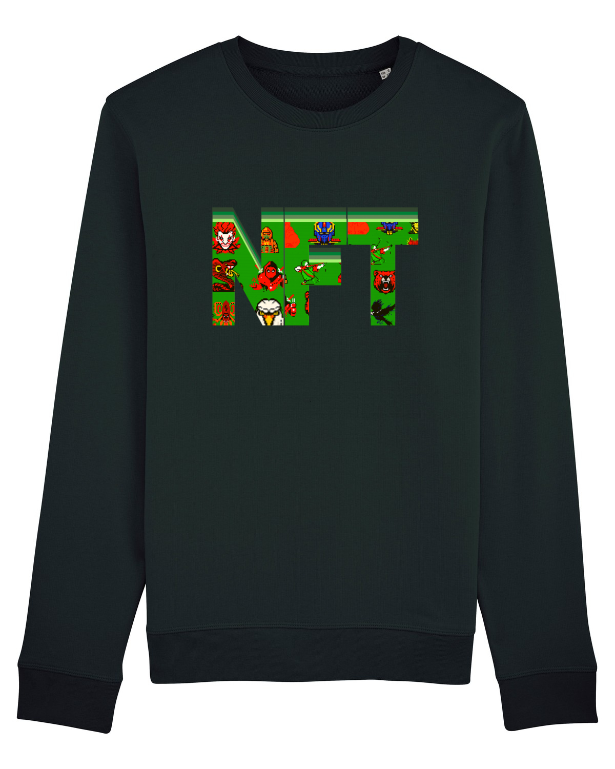 Bluză mânecă lungă Unisex Rise Black