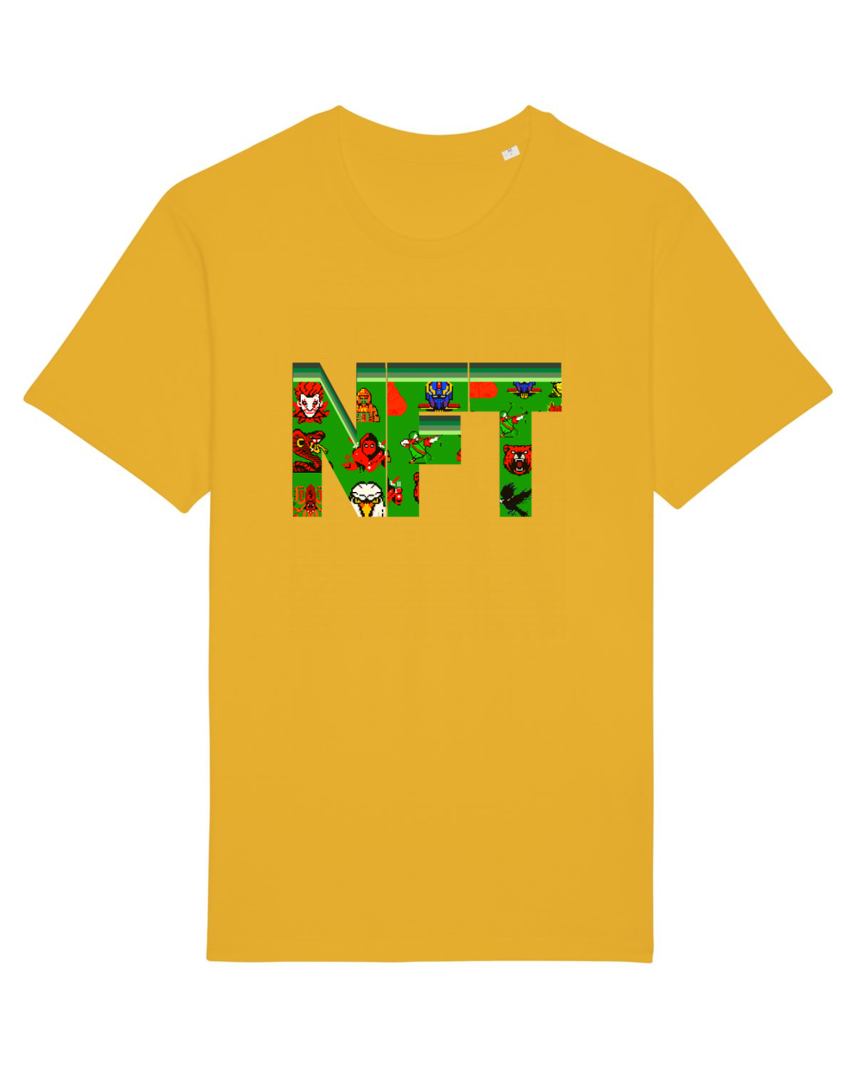Tricou mânecă scurtă Unisex Rocker Spectra Yellow