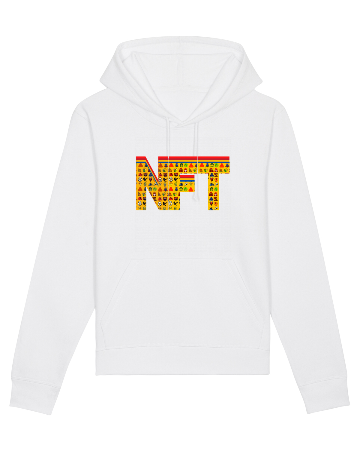 Hanorac Unisex Drummer White