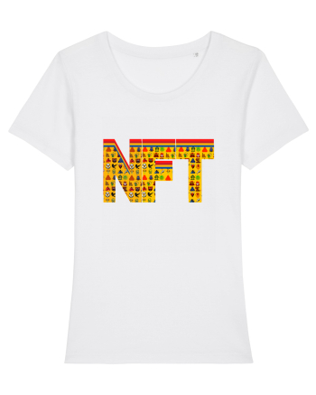 NFT Pixel Art White