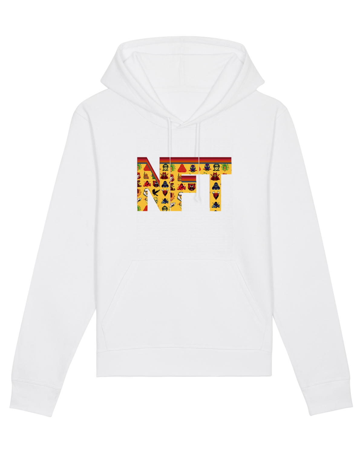 Hanorac Unisex Drummer White