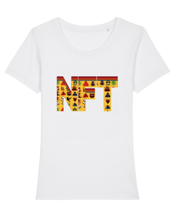 NFT Pixel Art White