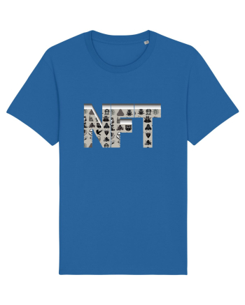 NFT Pixel Art Royal Blue