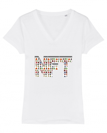 NFT Pixel Art White