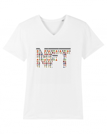 NFT Pixel Art White