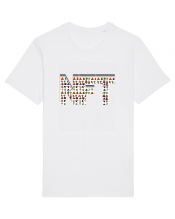 NFT Pixel Art White