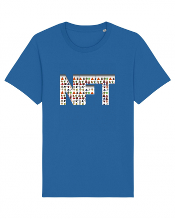 NFT Pixel Art Royal Blue