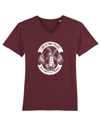 Windmill White Burgundy