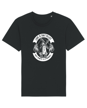 Windmill White Black