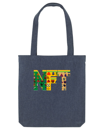 NFT Pixel Art Midnight Blue