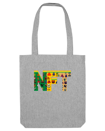 NFT Pixel Art Heather Grey