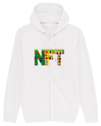 NFT Pixel Art White