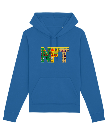 NFT Pixel Art Royal Blue