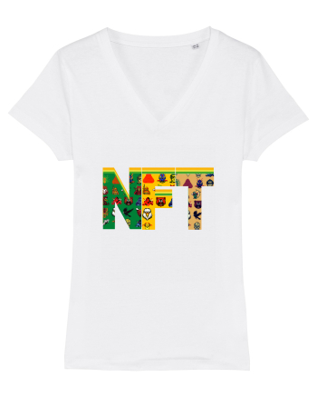 NFT Pixel Art White