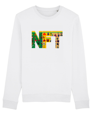 NFT Pixel Art White