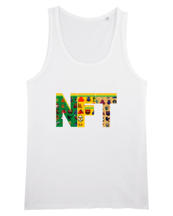 NFT Pixel Art White
