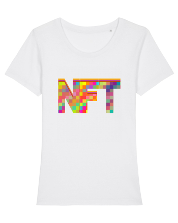 NFT Pixel Art White