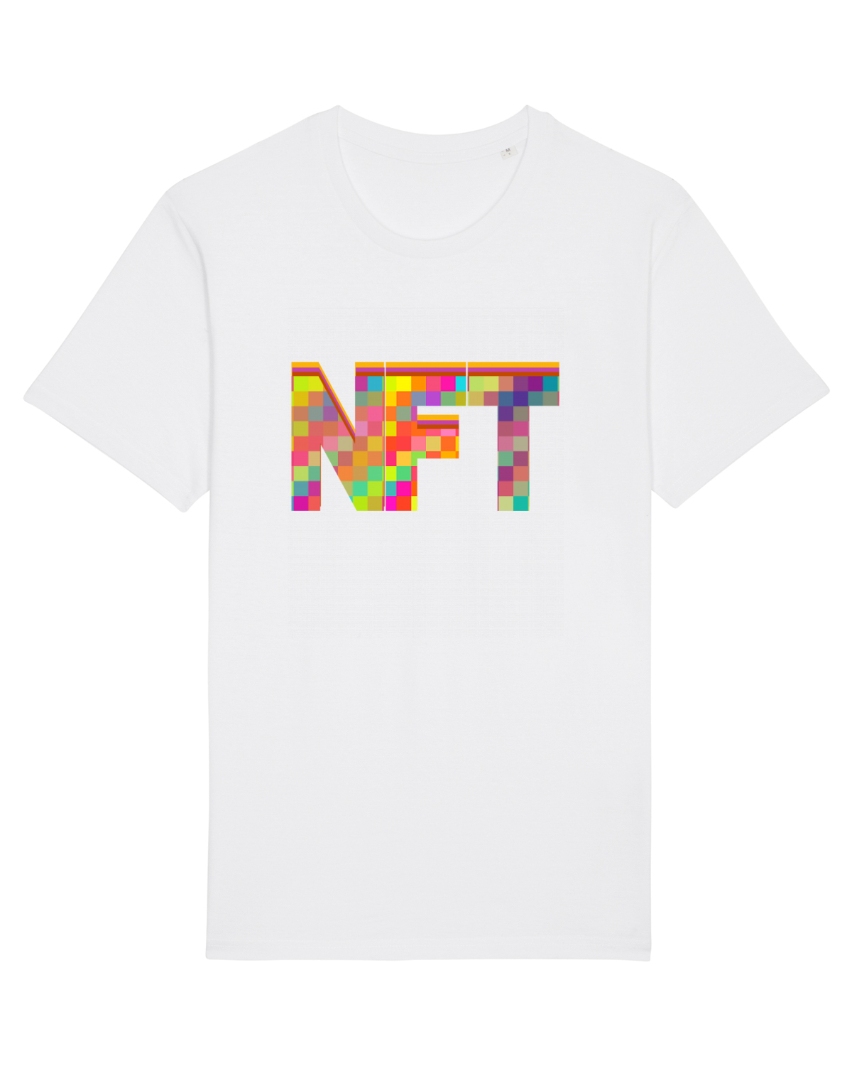 Tricou mânecă scurtă Unisex Rocker White