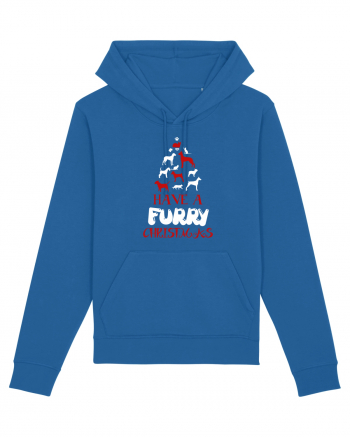 FURRY CHRISTMAS Royal Blue