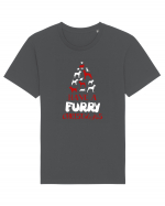 FURRY CHRISTMAS Tricou mânecă scurtă Unisex Rocker