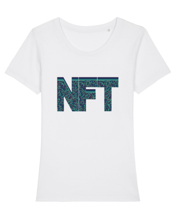 NFT Pixel Art White