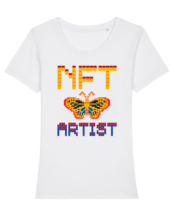 NFT Pixel Art White