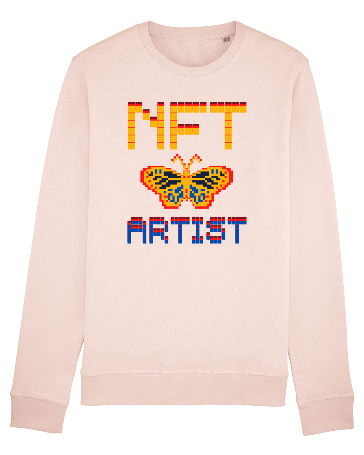 Bluză mânecă lungă Unisex Rise Candy Pink