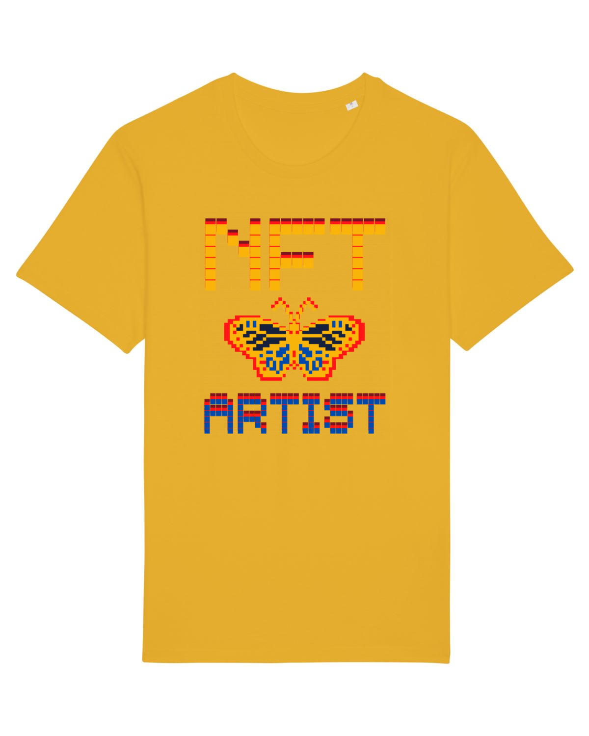 Tricou mânecă scurtă Unisex Rocker Spectra Yellow