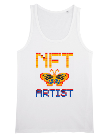 NFT Pixel Art White