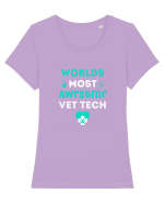VETERINARIAN Tricou mânecă scurtă guler larg fitted Damă Expresser