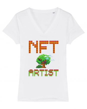 NFT Pixel Art White