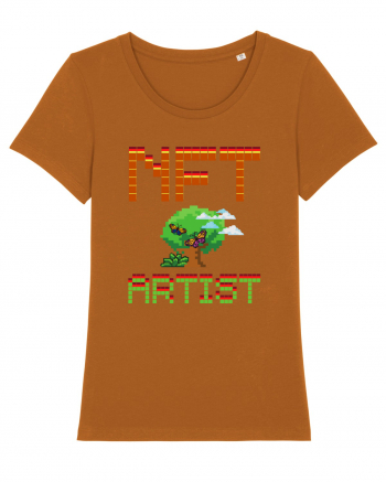 NFT Pixel Art Roasted Orange