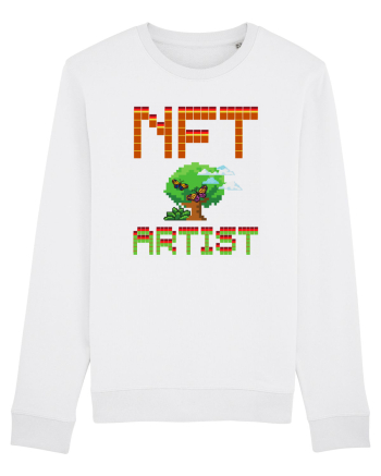NFT Pixel Art White